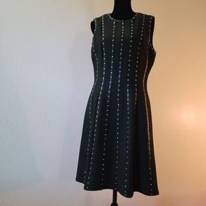 Antonio Melani Black Sleeveless Dress